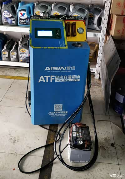 推过自动变速箱加油机