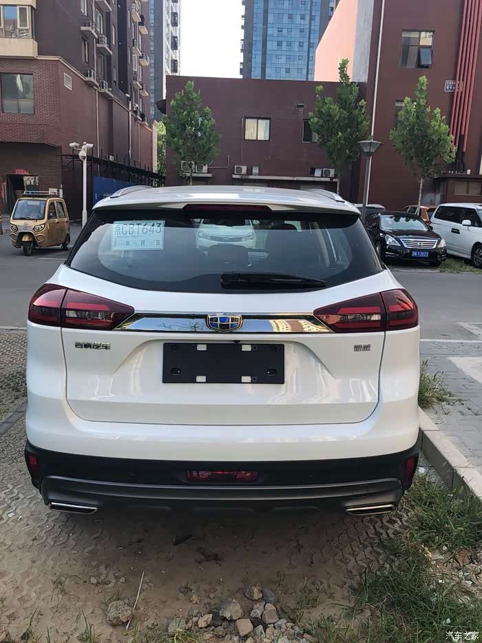 【北京博越车友会】吉利博越2018款两驱智尊版--第一辆新车提车记