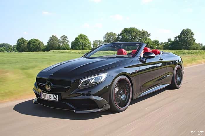 brabus改装奔驰amg 850 6 buturbo敞篷车