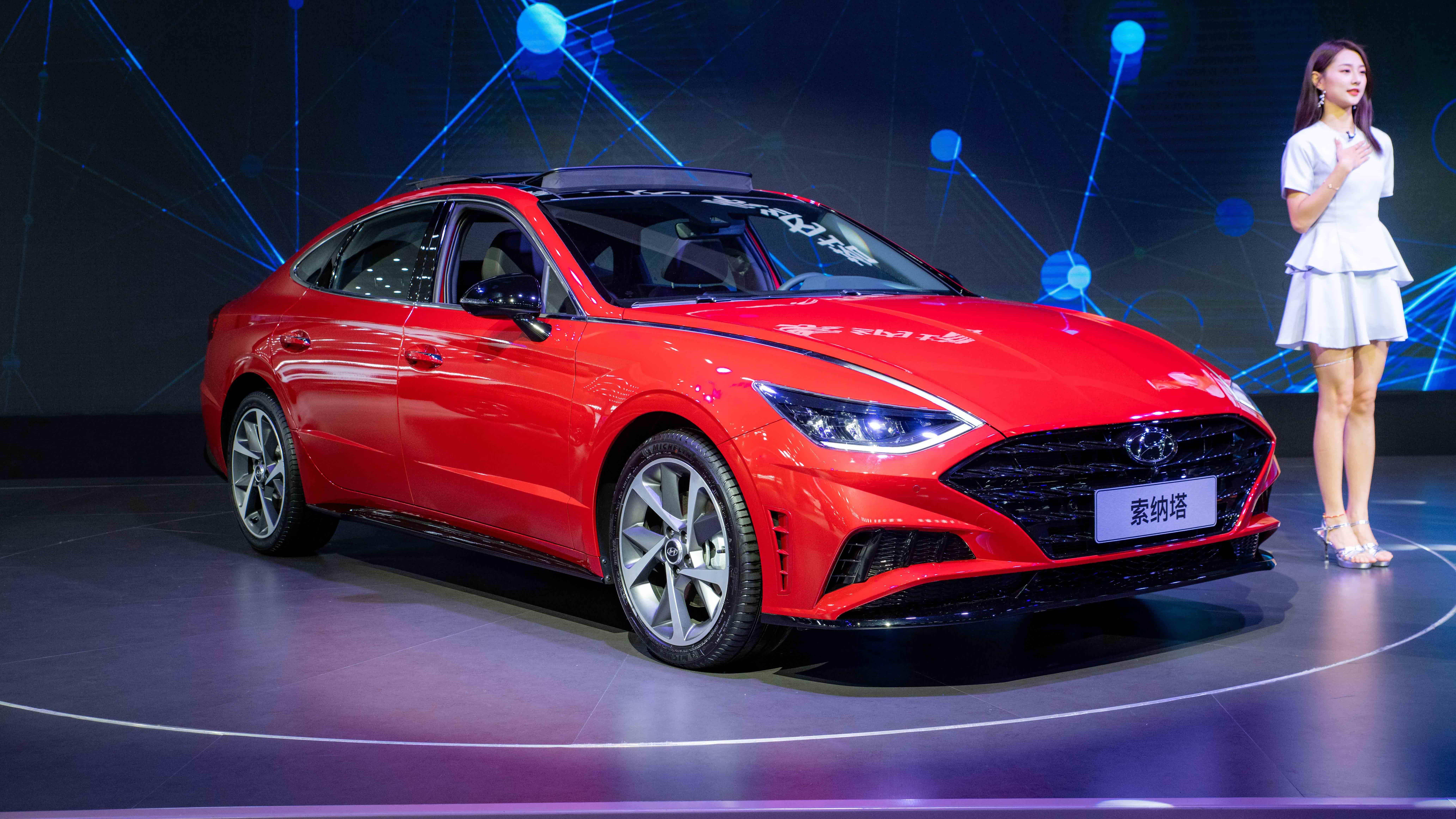 【2020成都车展】第十代索纳塔 外观设计够大胆 过目难忘_索纳塔论坛