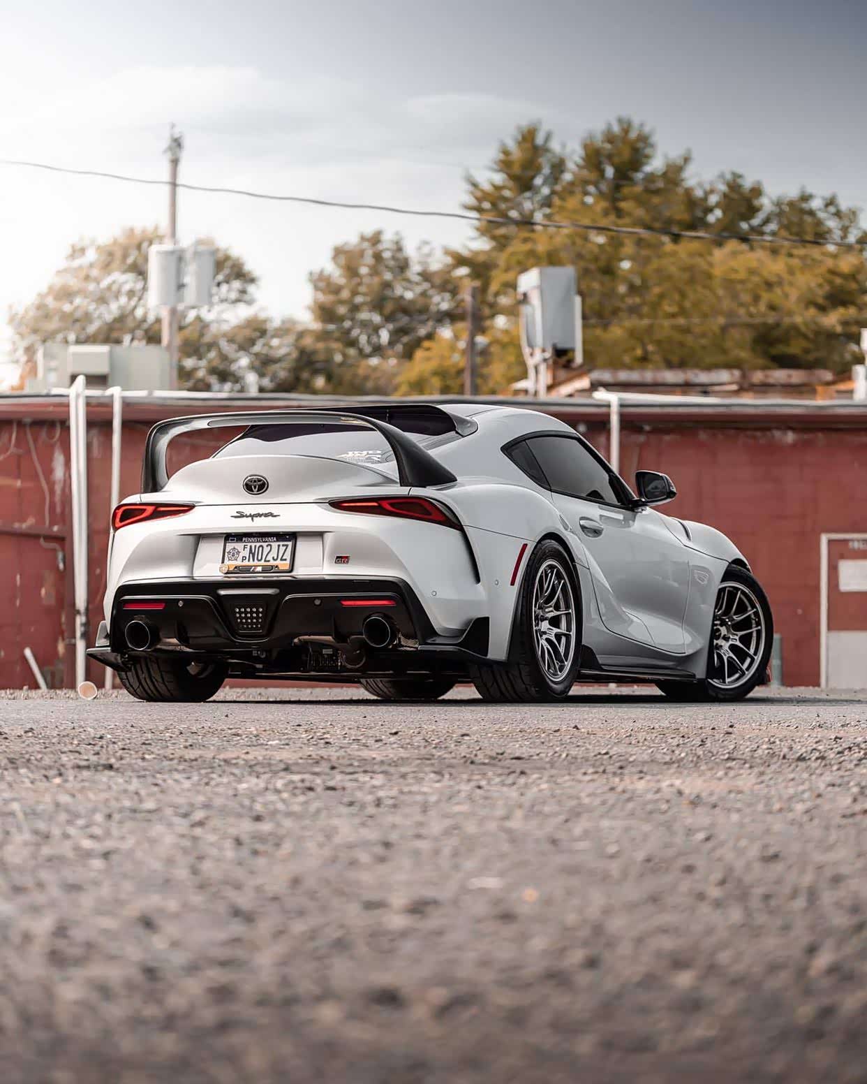 分享一台干净的丰田supra