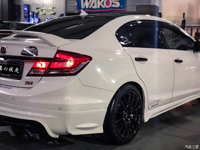 【图】9.5代白色思域的改装之路_思域论坛_汽车之家论坛