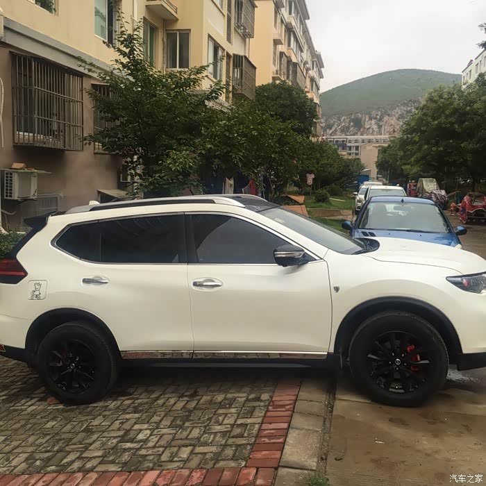 【图】改过黑轮毂的出来晒个照片呗_科雷傲论坛_汽车之家论坛