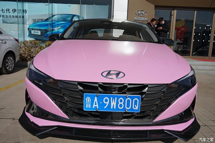 你好2021伊兰特到店看车