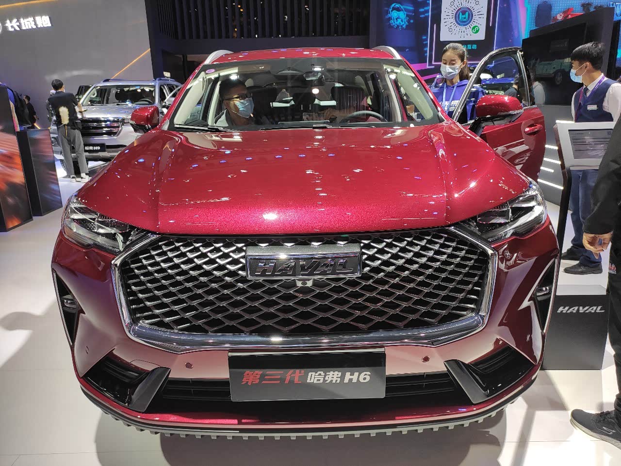 哈弗第三代h6,外观惊艳,期待去店里试驾