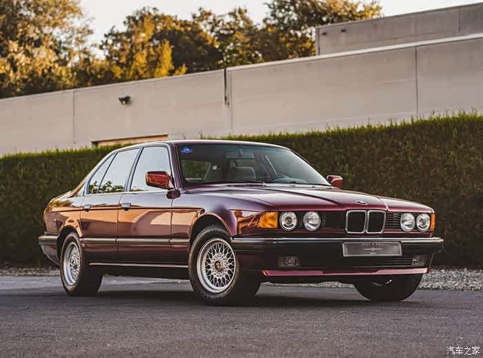 宝马7系 e32 735i v8,老宝马好看