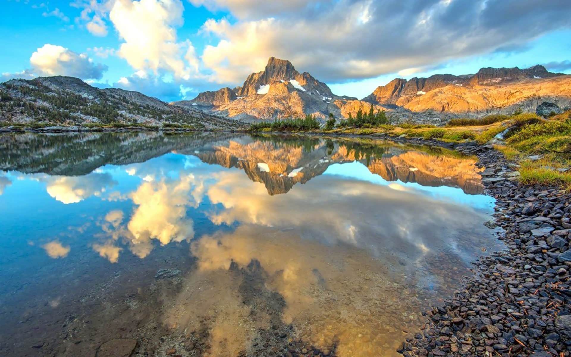 一路上风景很美,心情很放松