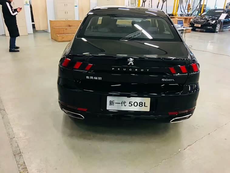 【图】黑色508l很帅气了解一下_标致508论坛_汽车之家论坛