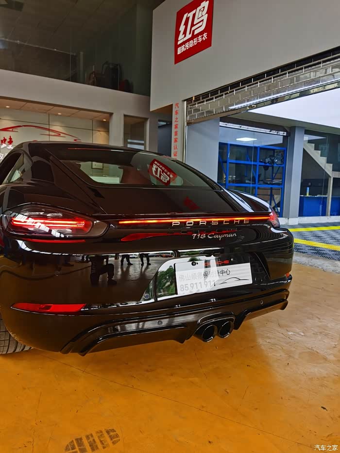 【图】718 升级贯穿尾灯_保时捷718论坛_汽车之家论坛