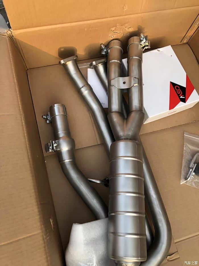 出套e90cgw中尾段排气电子阀门