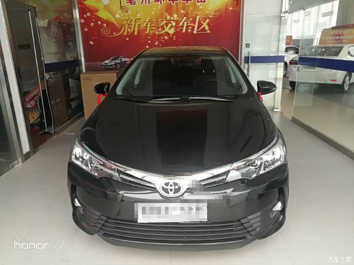 【图】18款1.2t智享版黑卡提车_卡罗拉论坛_汽车之家论坛