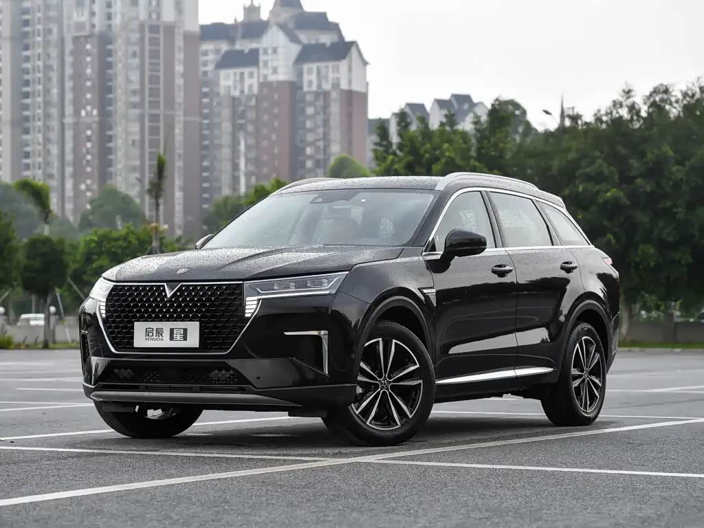 启辰星这款suv前脸外观棱角分明,非常大气