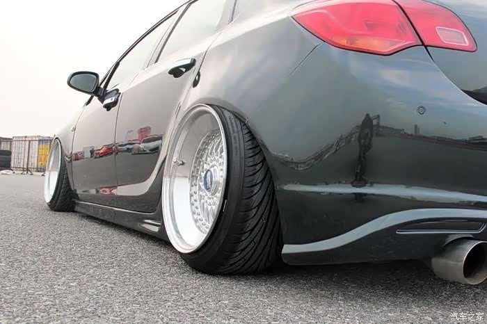 你没见过的小众车改装,英朗xt低趴风格