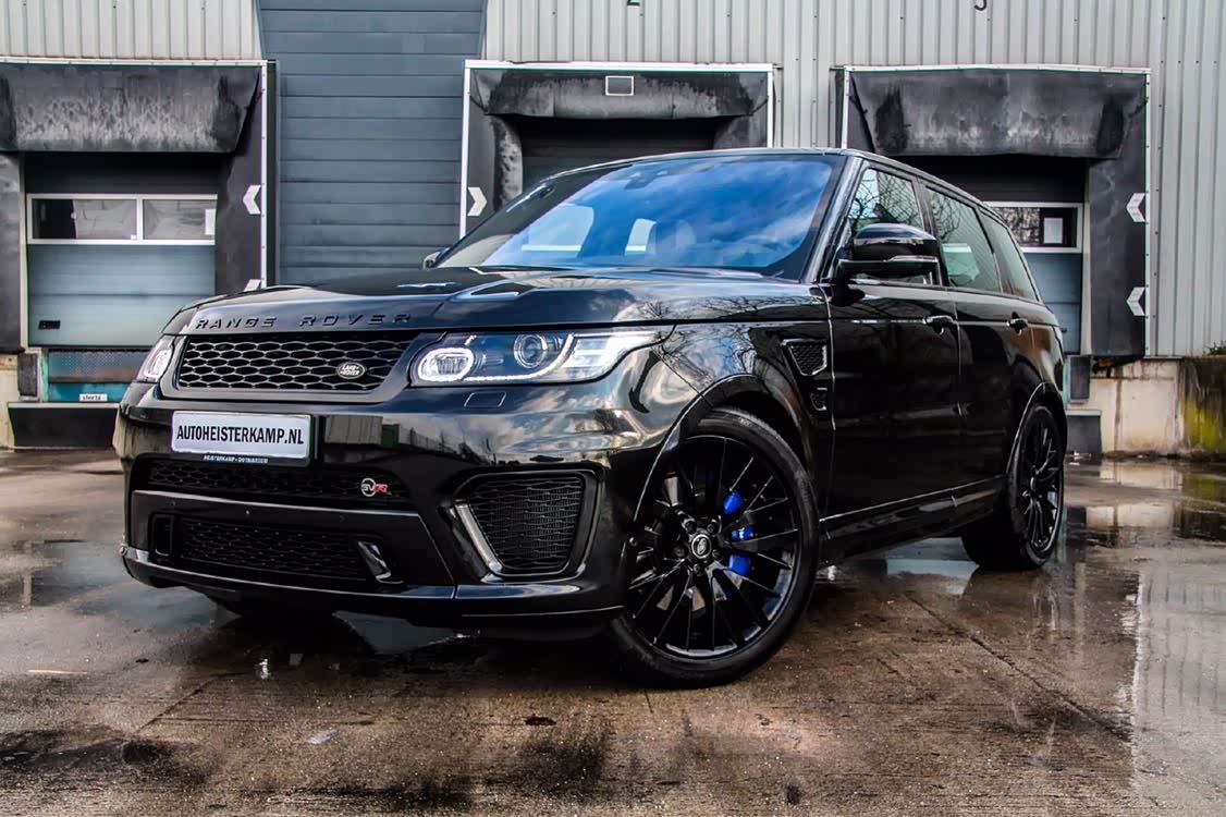 路虎揽胜运动svr内饰碳纤维可太骚了