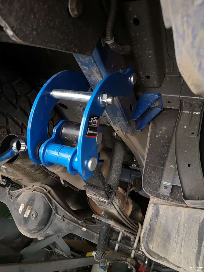 【图】大通t60前法兰后吊耳升高详细教程_上汽大通maxus t60论坛_汽车