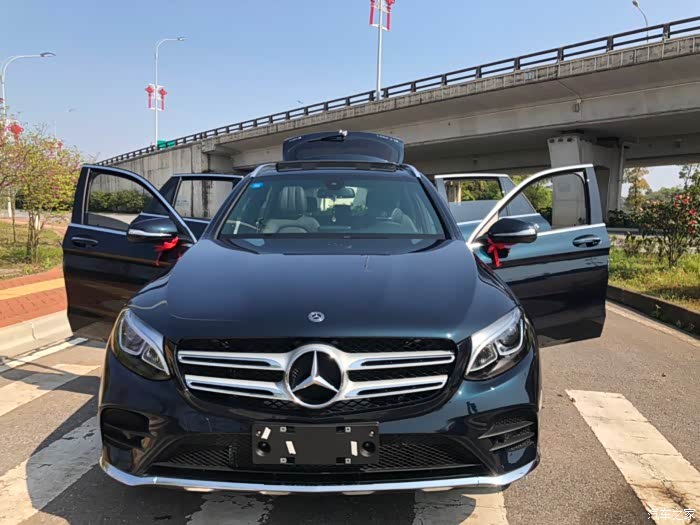 【图】长沙:松石绿glc260l买车/提车作业_奔驰glc论坛_汽车之家论坛