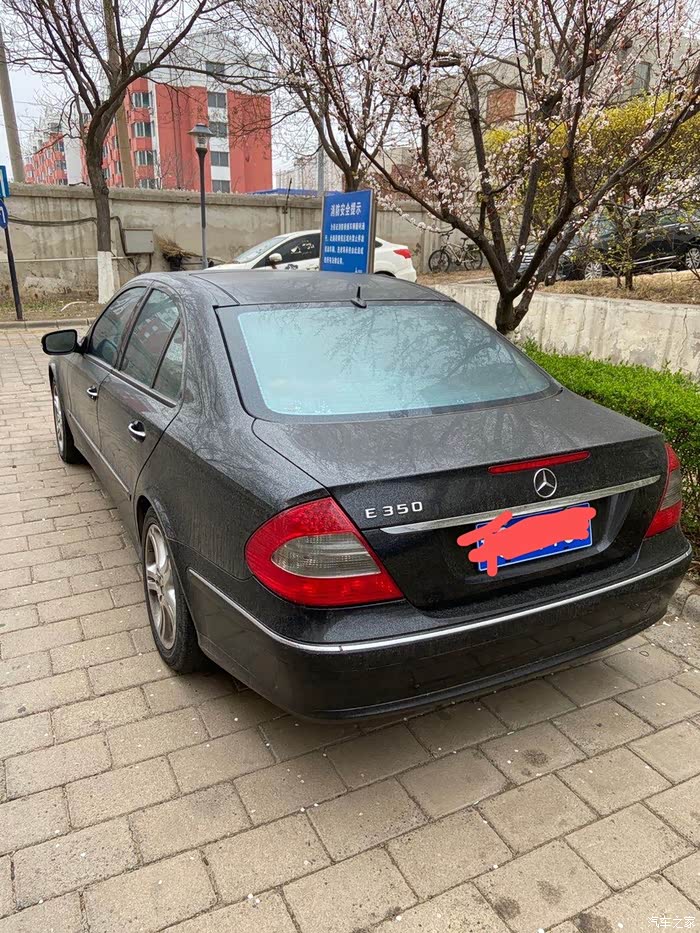 07款四眼圆灯奔驰e350出