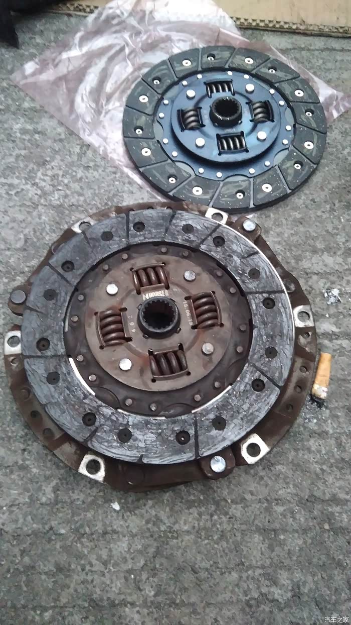 五菱之光离合器片自己动手好心虚呀