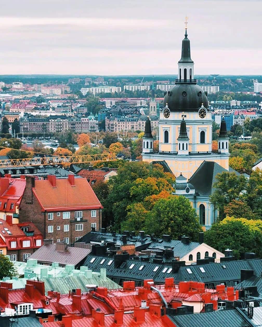 瑞典的秋,充满着希望和幻想.