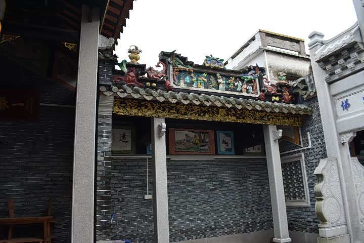 近距离欣赏维鲁曾公祠