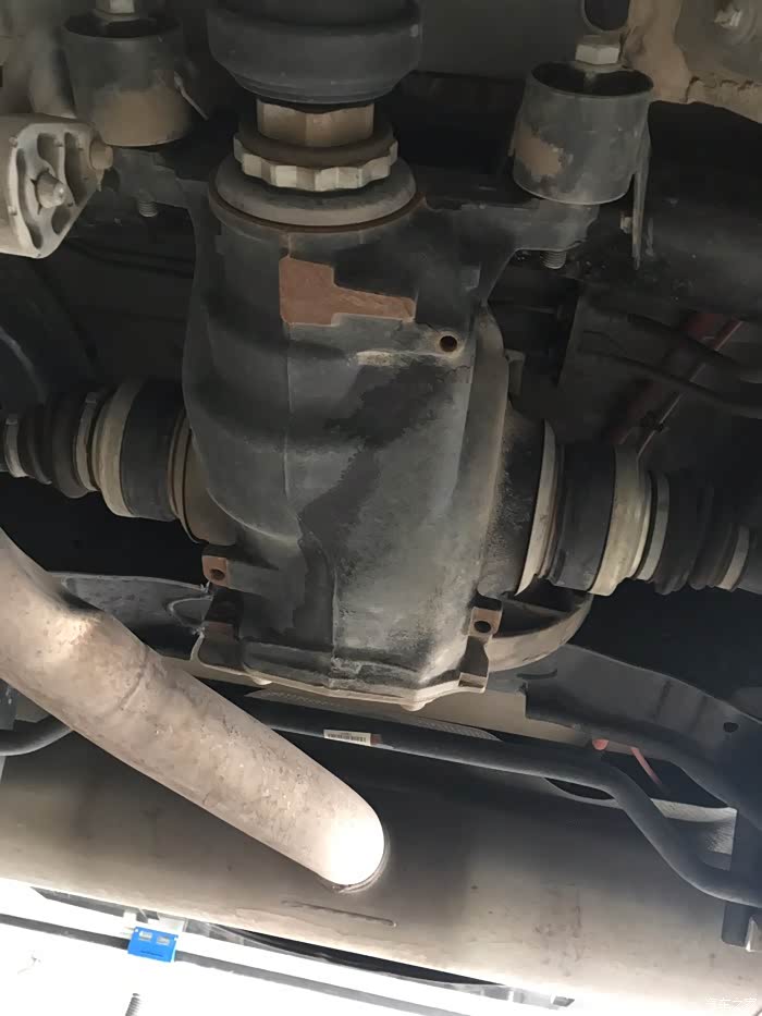 【图】18款x5这个属于后桥差速器渗油吗_宝马x5(进口)论坛_汽车之家