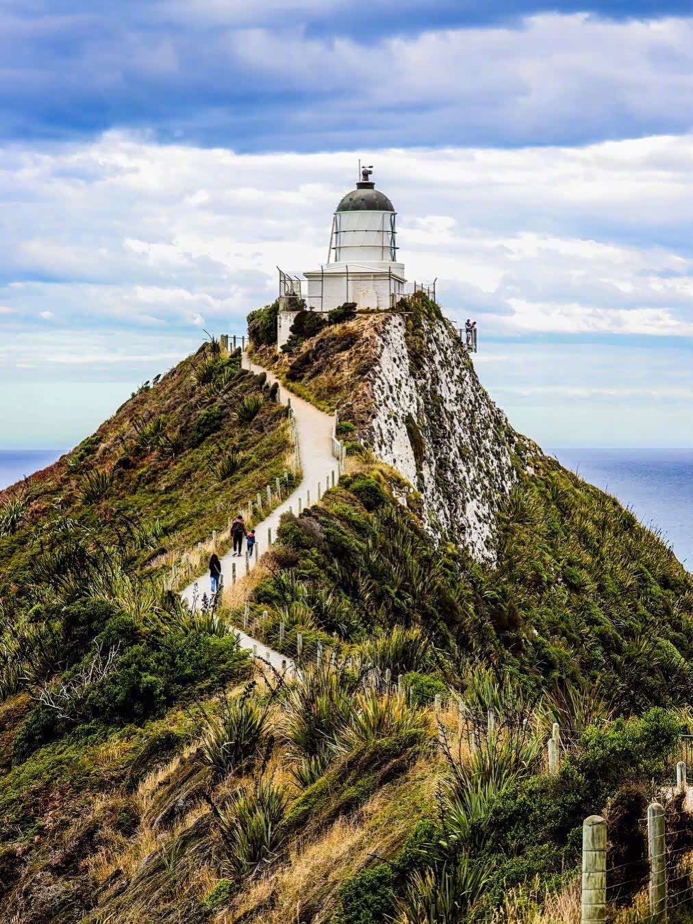世界尽头,《魔戒》取景地——新西兰奥塔哥南岛灯塔.