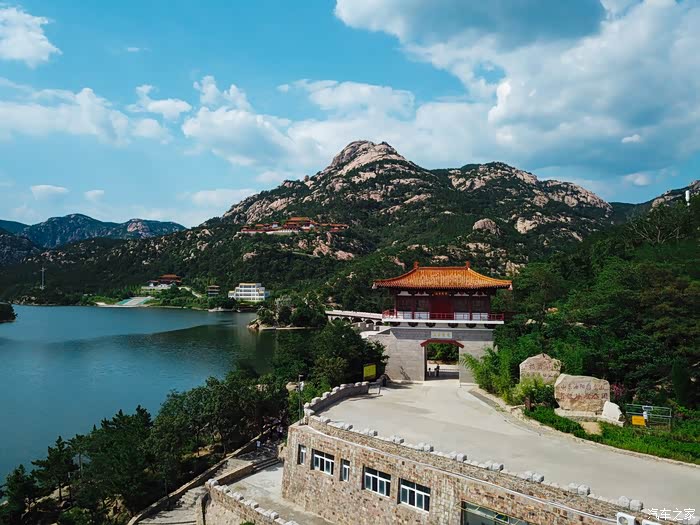 哈弗h9#去海阳招虎山,在盛夏享受绿意清凉