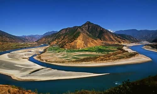 壮丽山河山川秀美气势磅礴山明水秀依水而美