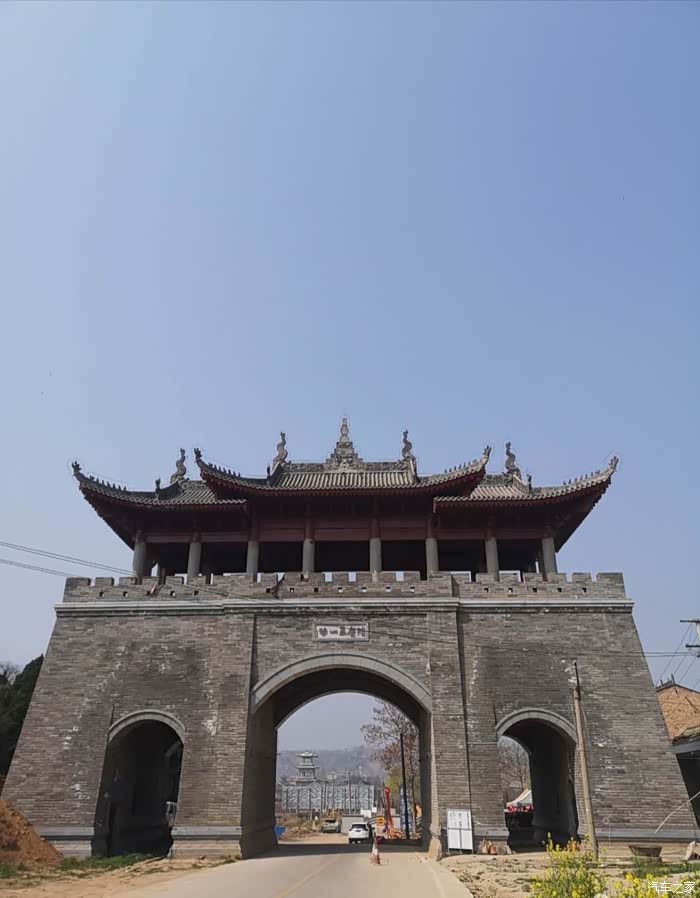 自驾武功古城 赏油菜花美景