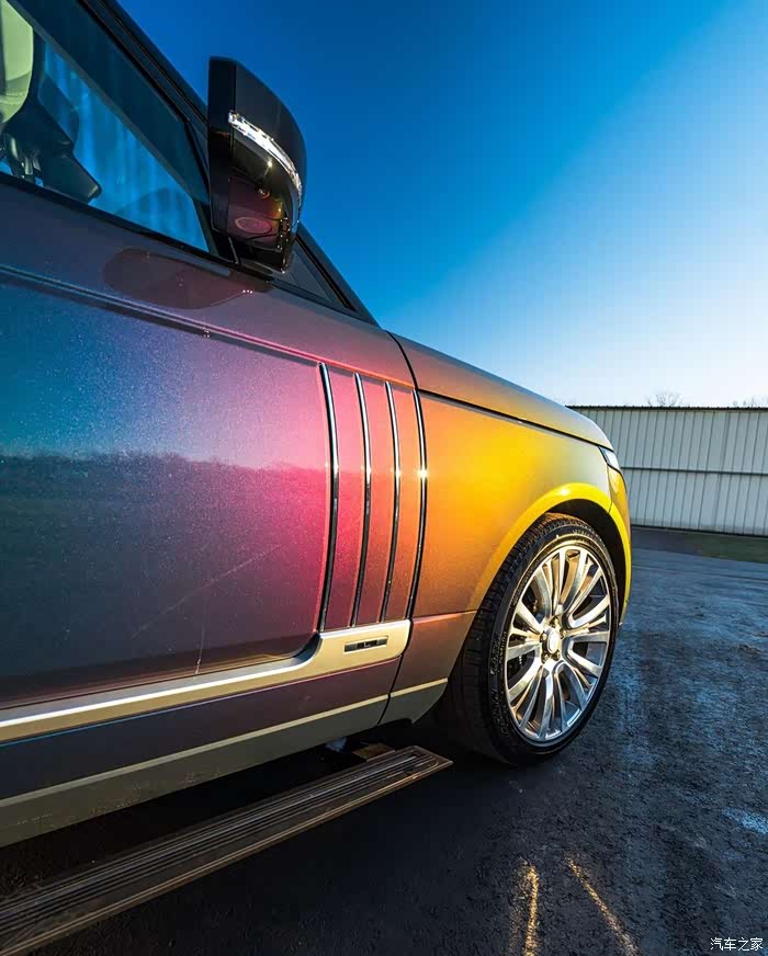 渐变色车漆rangeroversva