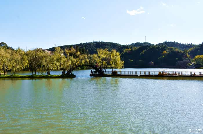 爱车作业大征集自驾昆明二龙湖度假山庄