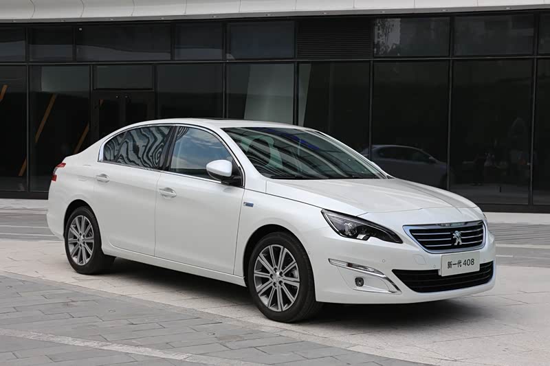 喜欢白色的标志408,经典车型