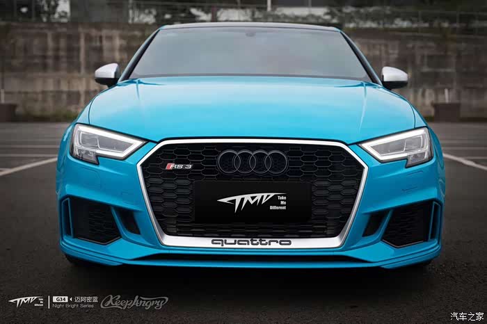 【图】rs3改色 迈阿密蓝_奥迪rs论坛_汽车之家论坛