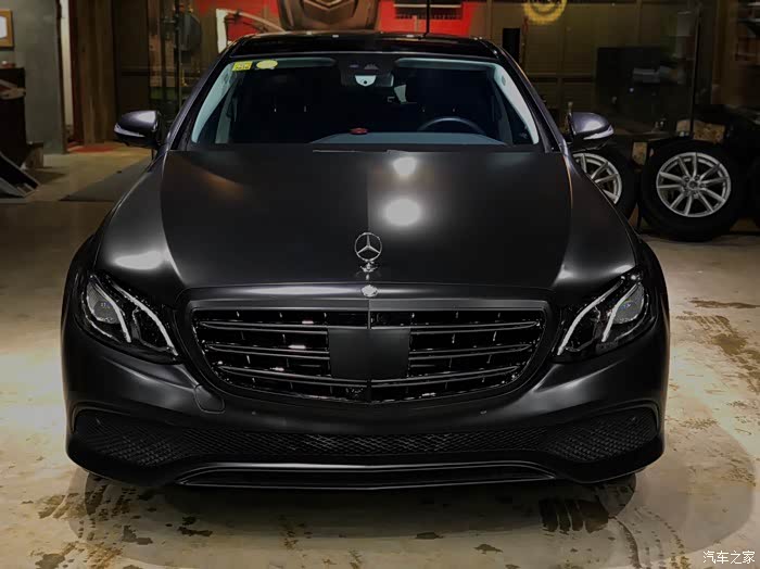 【图】e300l立标改装黑武士_奔驰e级论坛_汽车之家论坛