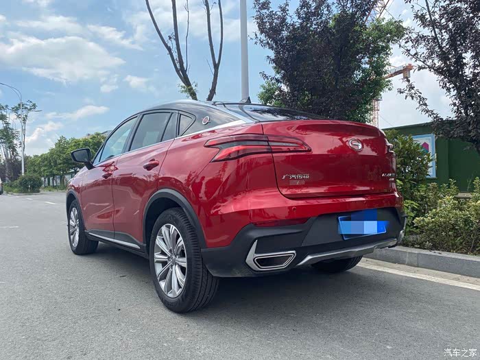 人生第二辆车喜提红色gs4酷派