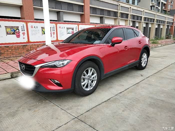 天边那一抹红色我的马自达cx4