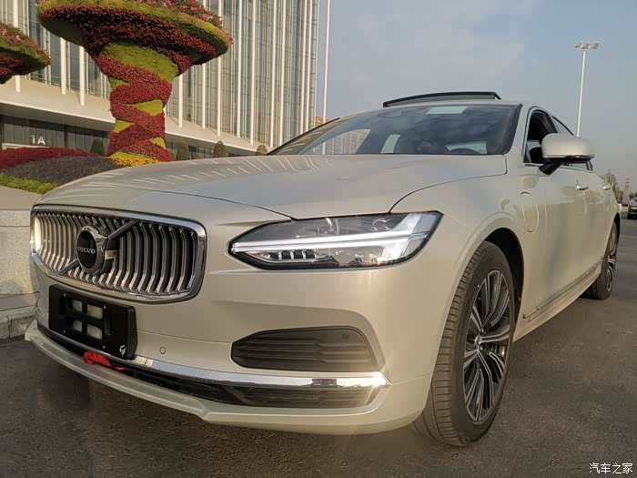 【图】古都第一辆s90 t8白桦银_沃尔沃s90新能源(进口)论坛_汽车之家