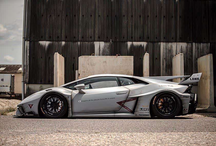 爆改兰博基尼,简直就是个"铠甲勇士"