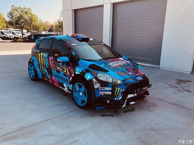 330马力hoonigan风格的嘉年华st改装拉力赛车