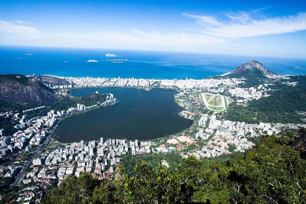 巴西里约热内卢,黄金海岸线,魅力无限.