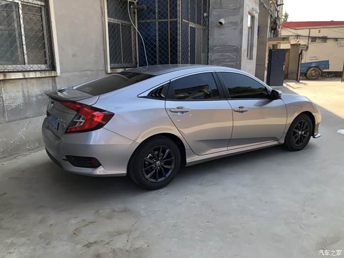 定车思域劲动圣辉银!