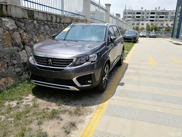 【图】订的5008青岩灰到了,先来张图_标致5008论坛_汽车之家论坛