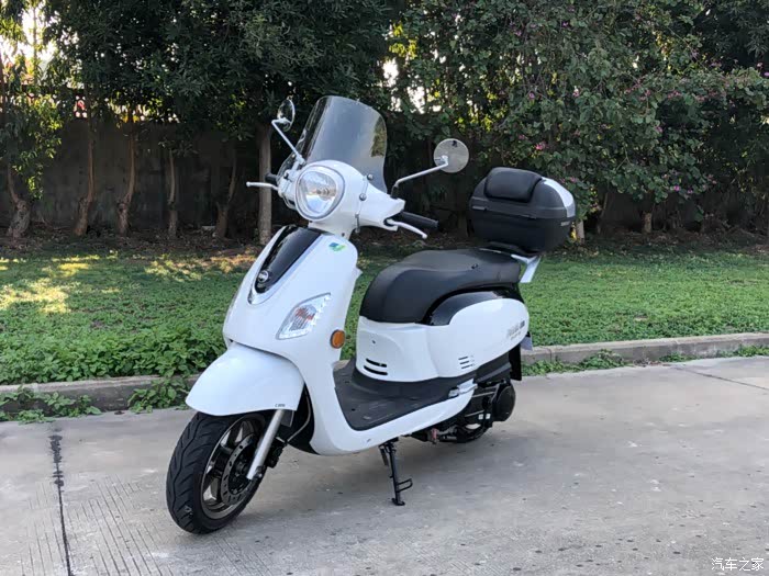 【图】玩踏板的朋友报个道,看有多少踏板,_摩托车论坛_汽车之家论坛