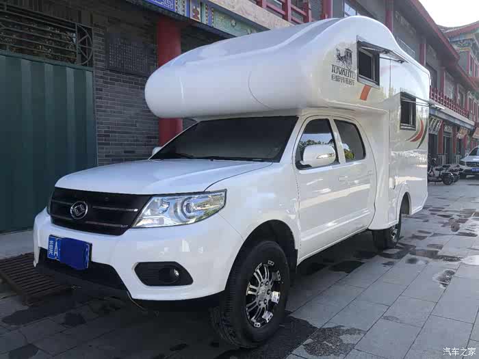 转让巨威房车黄海皮卡打造