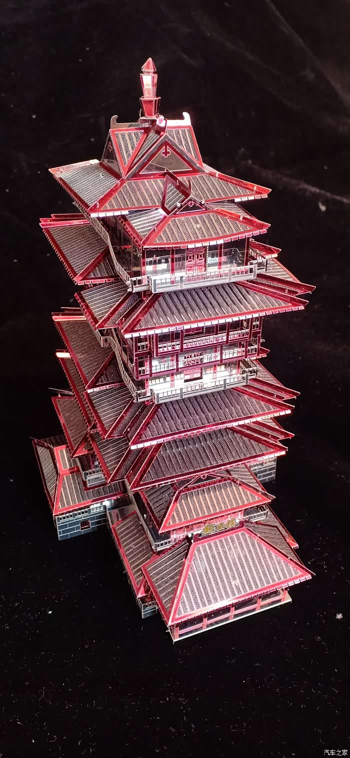 不一样的k3-拼装金属模型 越王楼