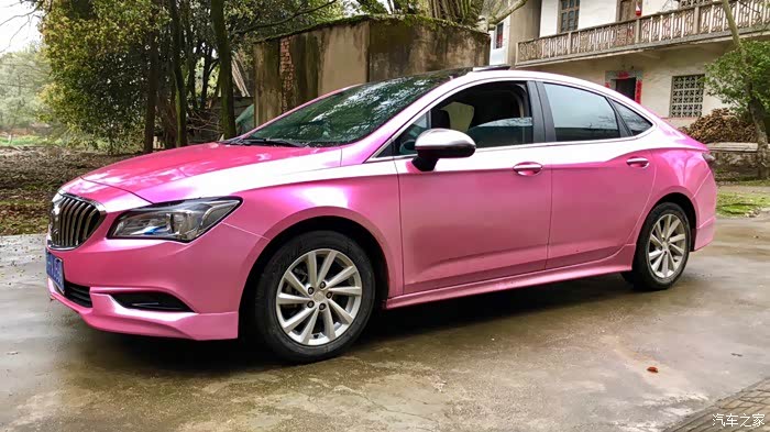 合肥威朗改色.最骚的粉色.