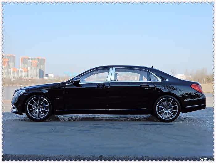 超人奔驰迈巴赫s650l外拍