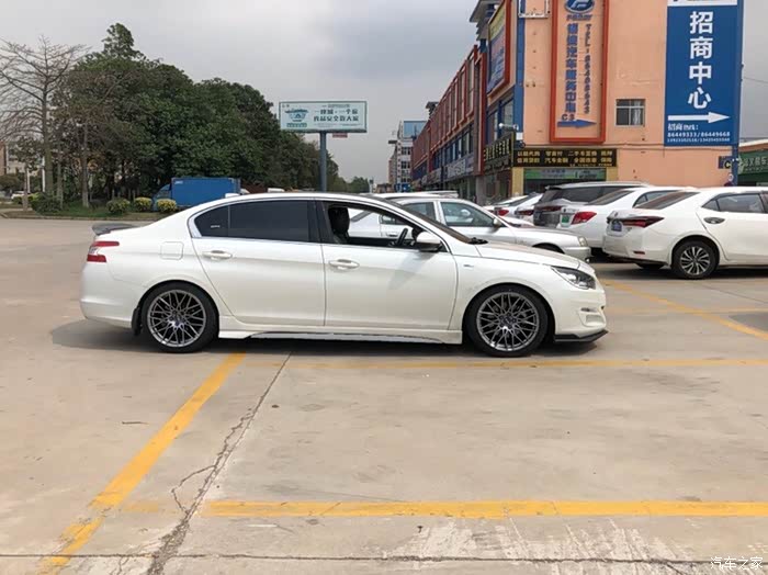 【图】改装se绞牙避震及18寸轮毂_标致408论坛_汽车之家论坛