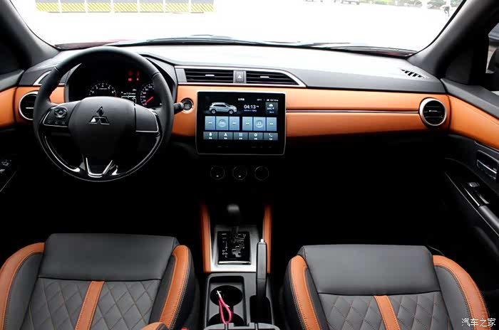 试驾广汽三菱全新劲炫asx:开起来很顺手,中国专属内饰