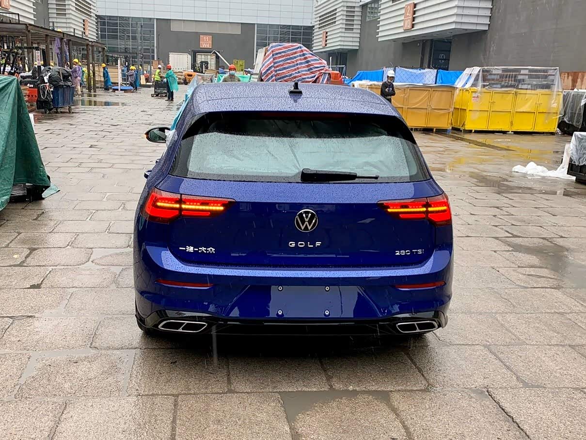 2020北京车展# 全新#大众高尔夫#蓝色实车真好看.